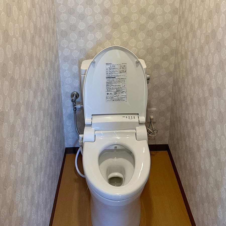 トイレリフォーム後