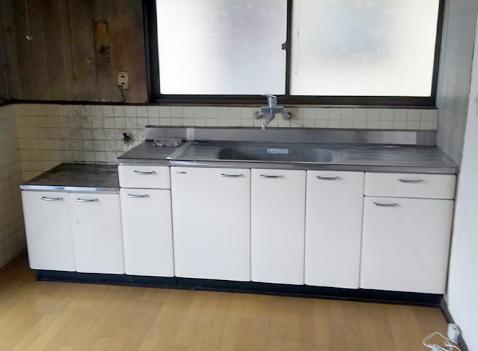 柴田住設商会のリフォーム＿キッチンリフォーム前